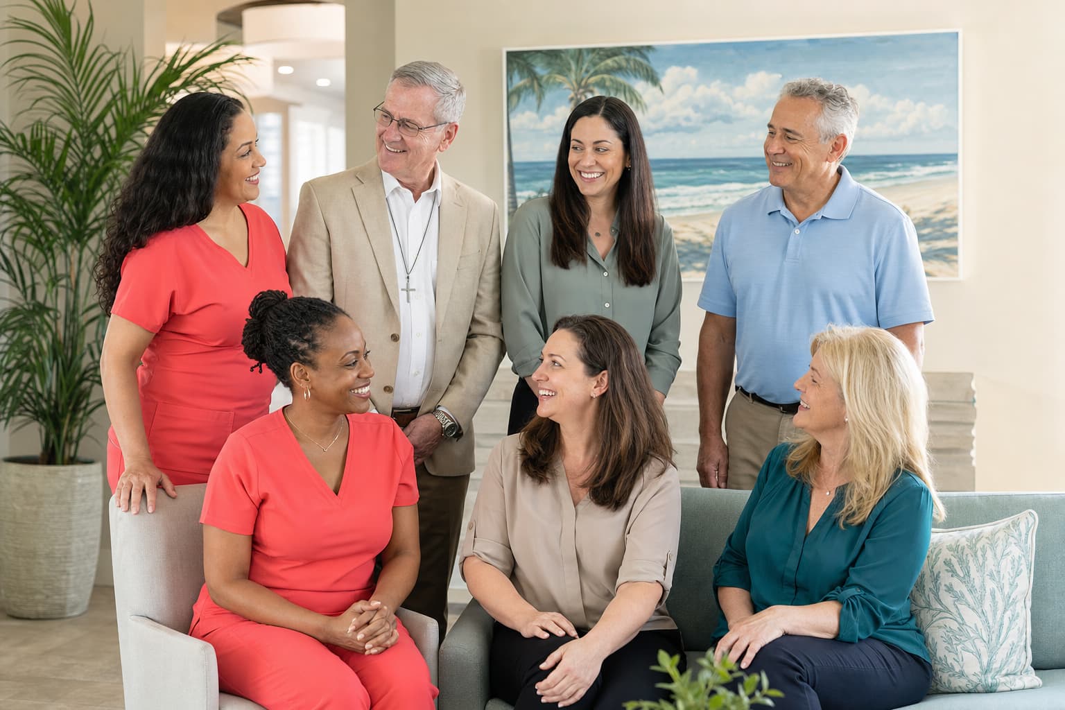 Treasure Coast Hospice interdisciplinary care team