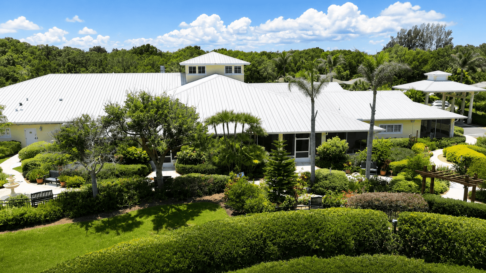 The Lynch Pavilion inpatient unit at Treasure Coast Hospice